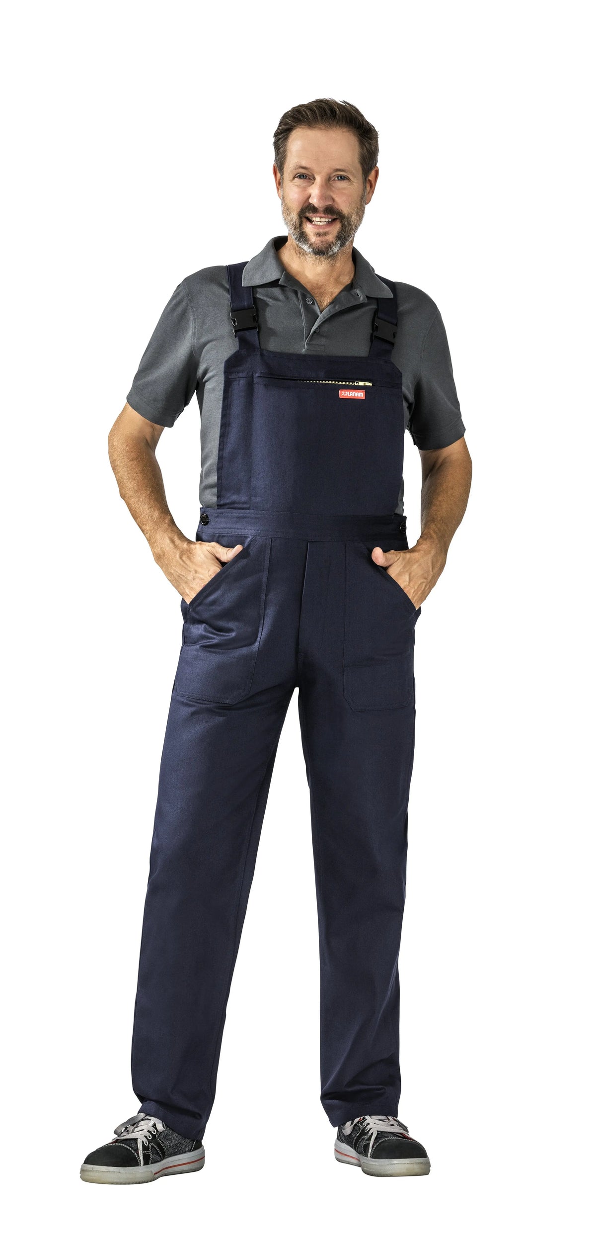 Latzhose - Herren - Planam - anthrazit Planam