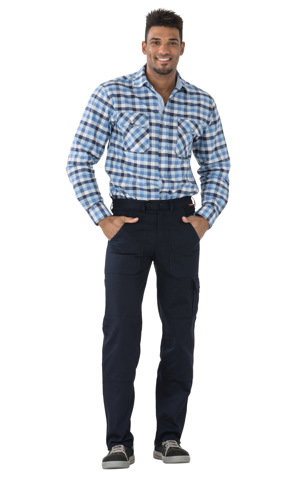 Cargo-Bundhose - Herren - Planam - grau - Workschutz.de