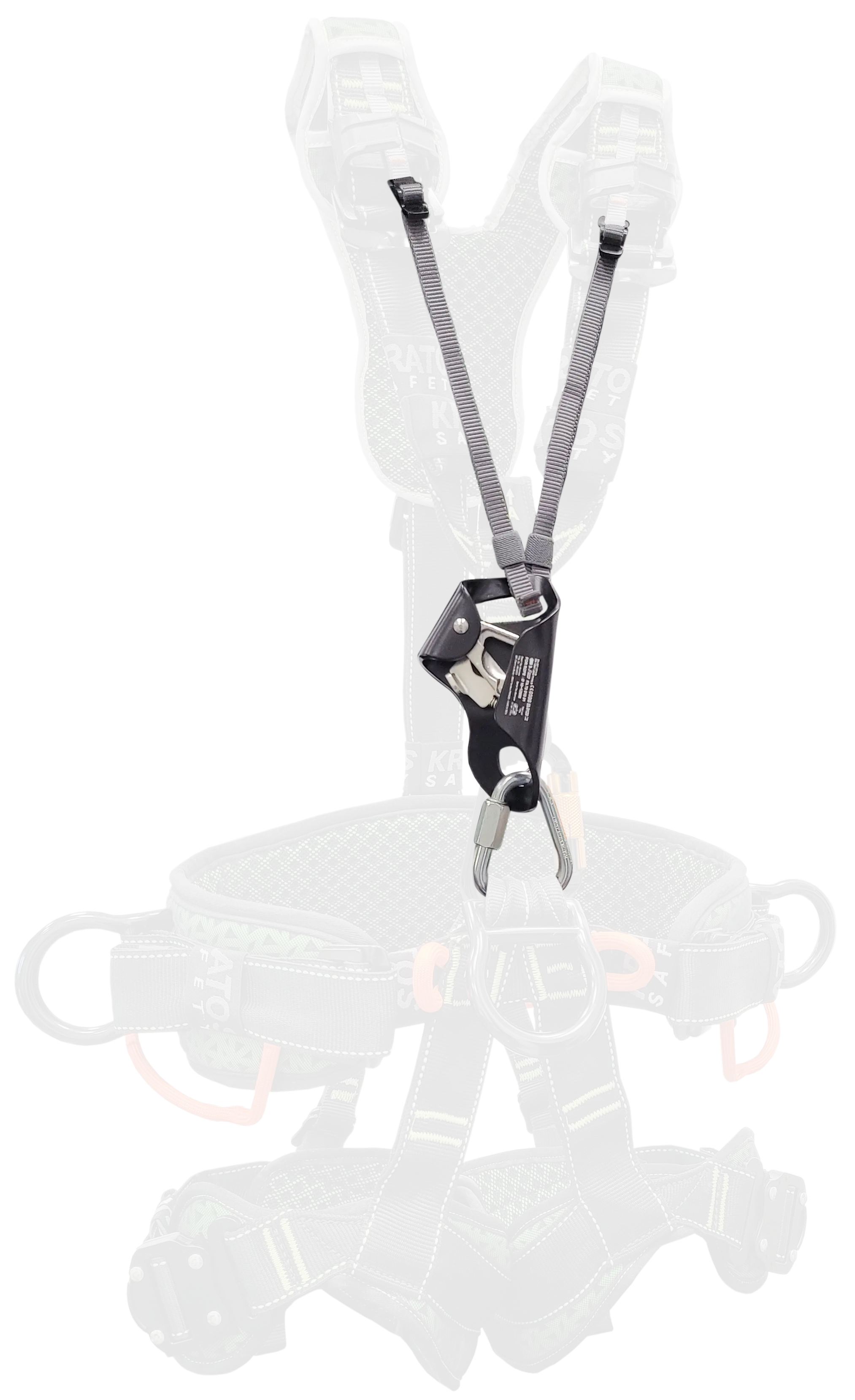 Baugruppe Bauch-Seilklemme für Auffanggurt AIRTECH 2