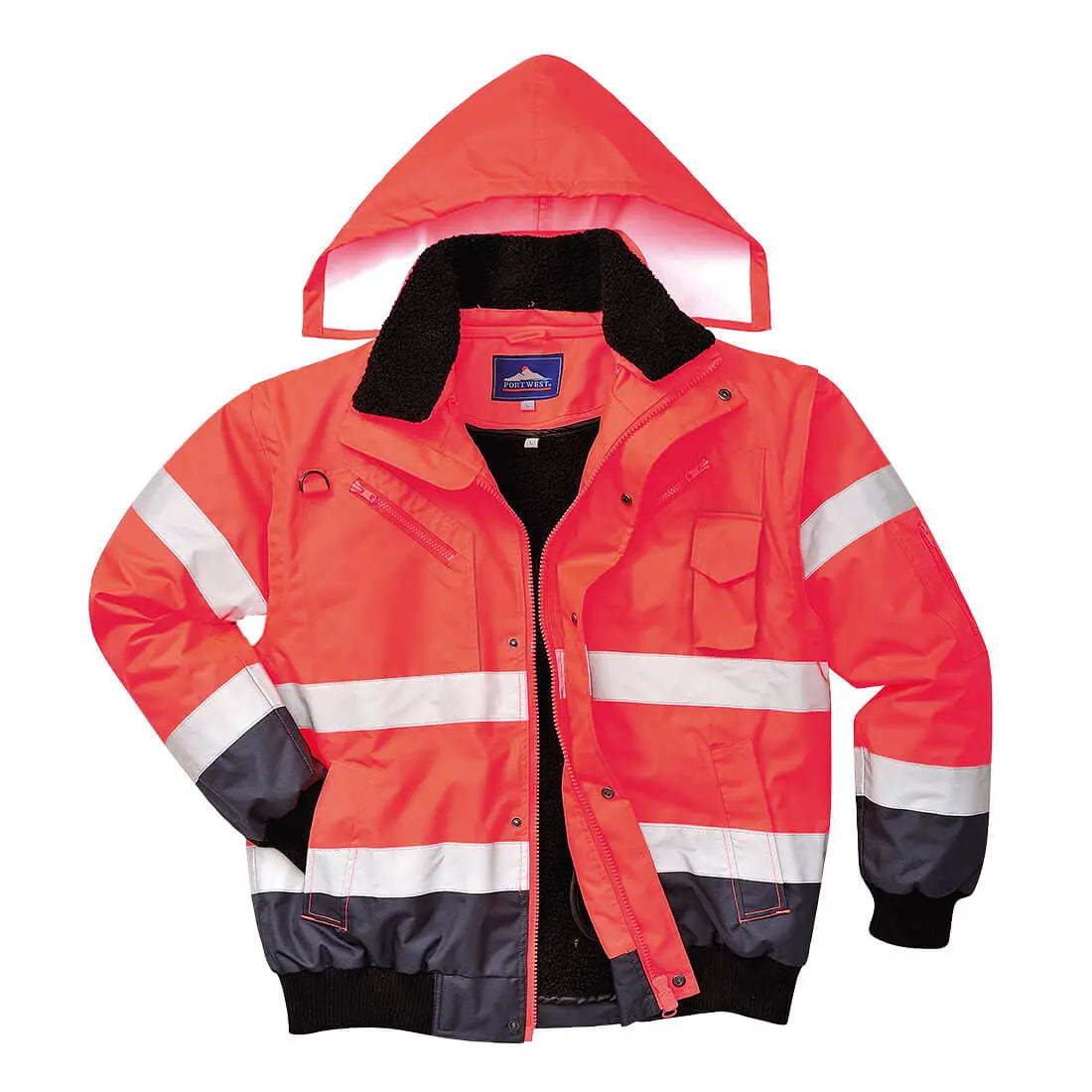 Warnschutz 3-in-1 Kontrast Pilotjacke  C465 Workschutz.de