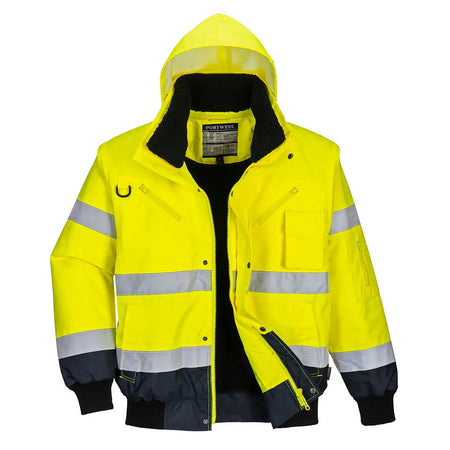 Warnschutz 3-in-1 Kontrast Pilotjacke  C465 Workschutz.de