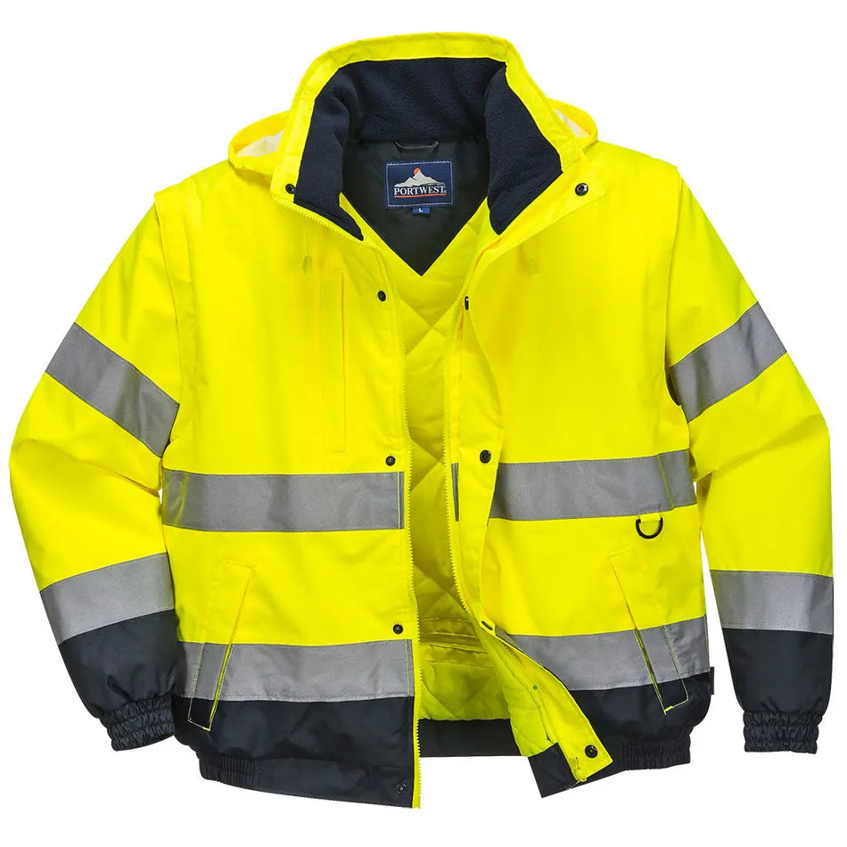 Warnschutz 2-in-1-Pilotjacke C468 Workschutz.de