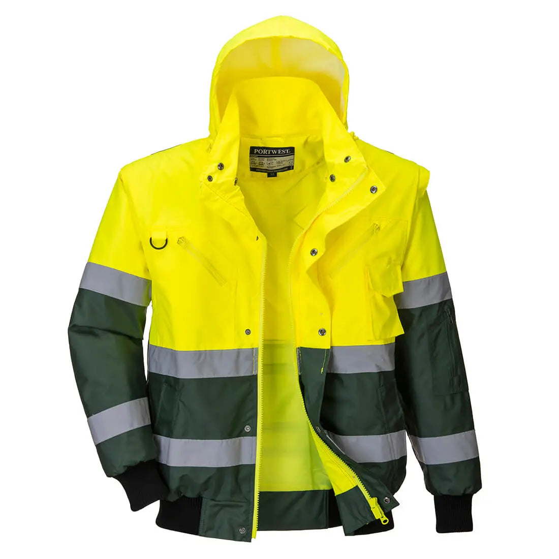 Warnschutz 3-in-1 Kontrast X Pilotjacke  C565 Workschutz.de