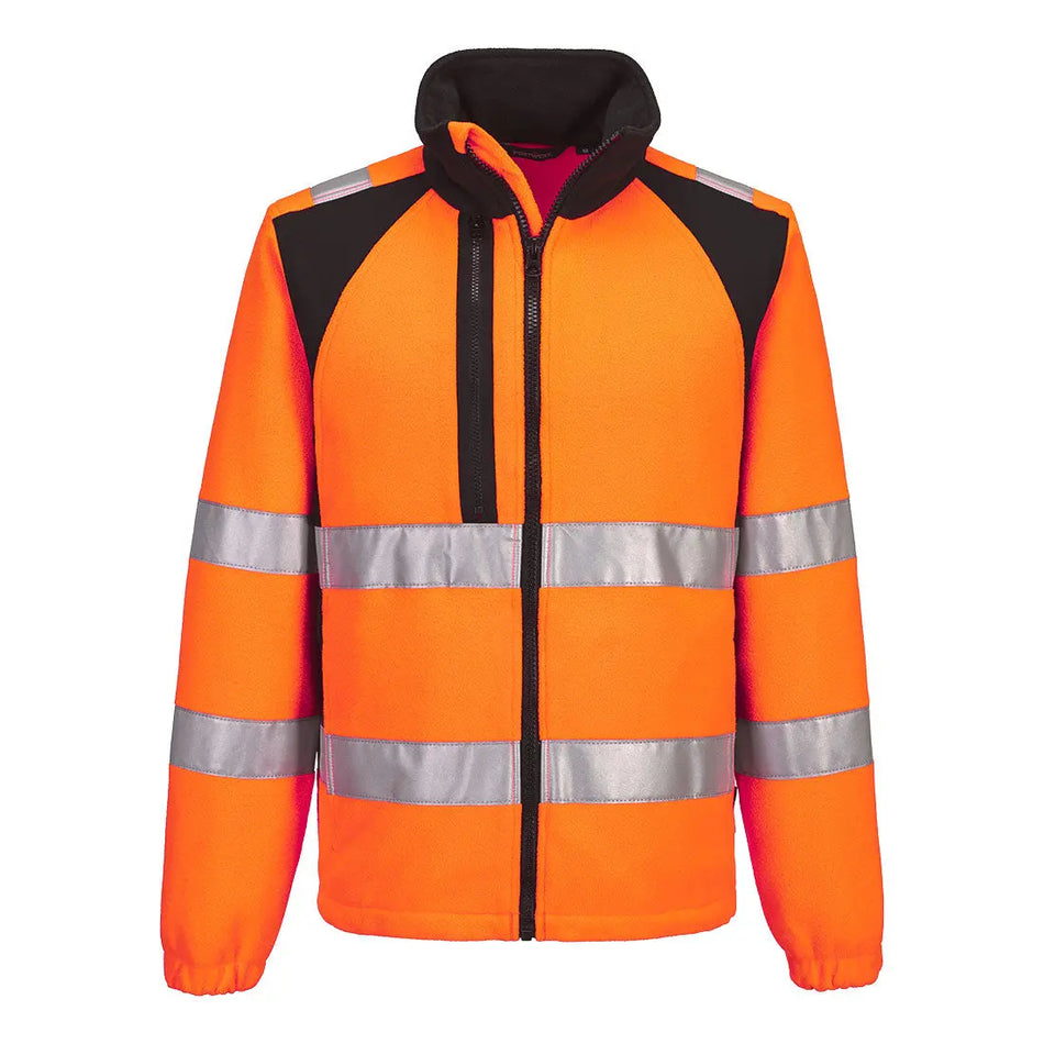 WX2 Eco Warnschutz Fleecejacke CD807 Workschutz.de