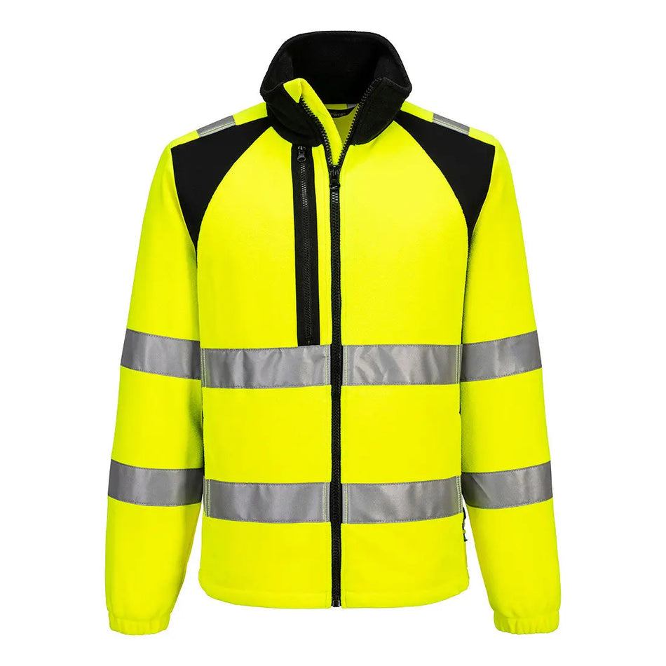 WX2 Eco Warnschutz Fleecejacke CD807 Workschutz.de