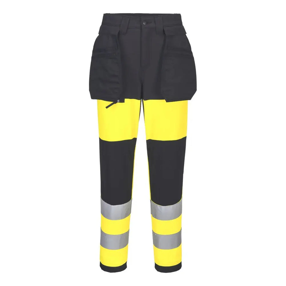 WX2 Eco Hi-Vis Damen Stretch Bundhose Klasse 1 CD847 