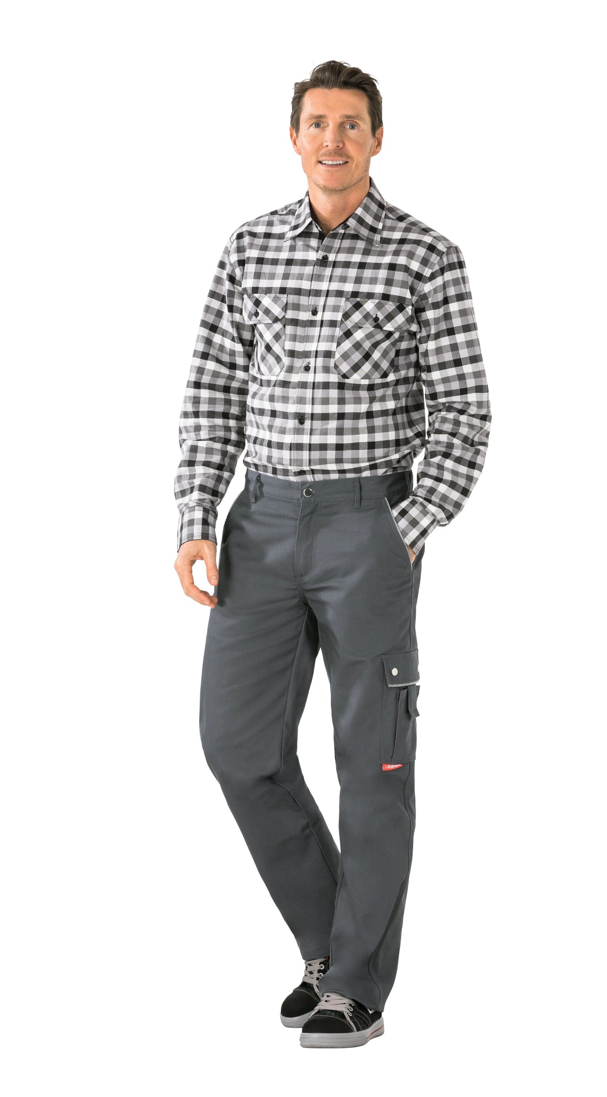 Thermohose - Herren - Planam - grau Planam