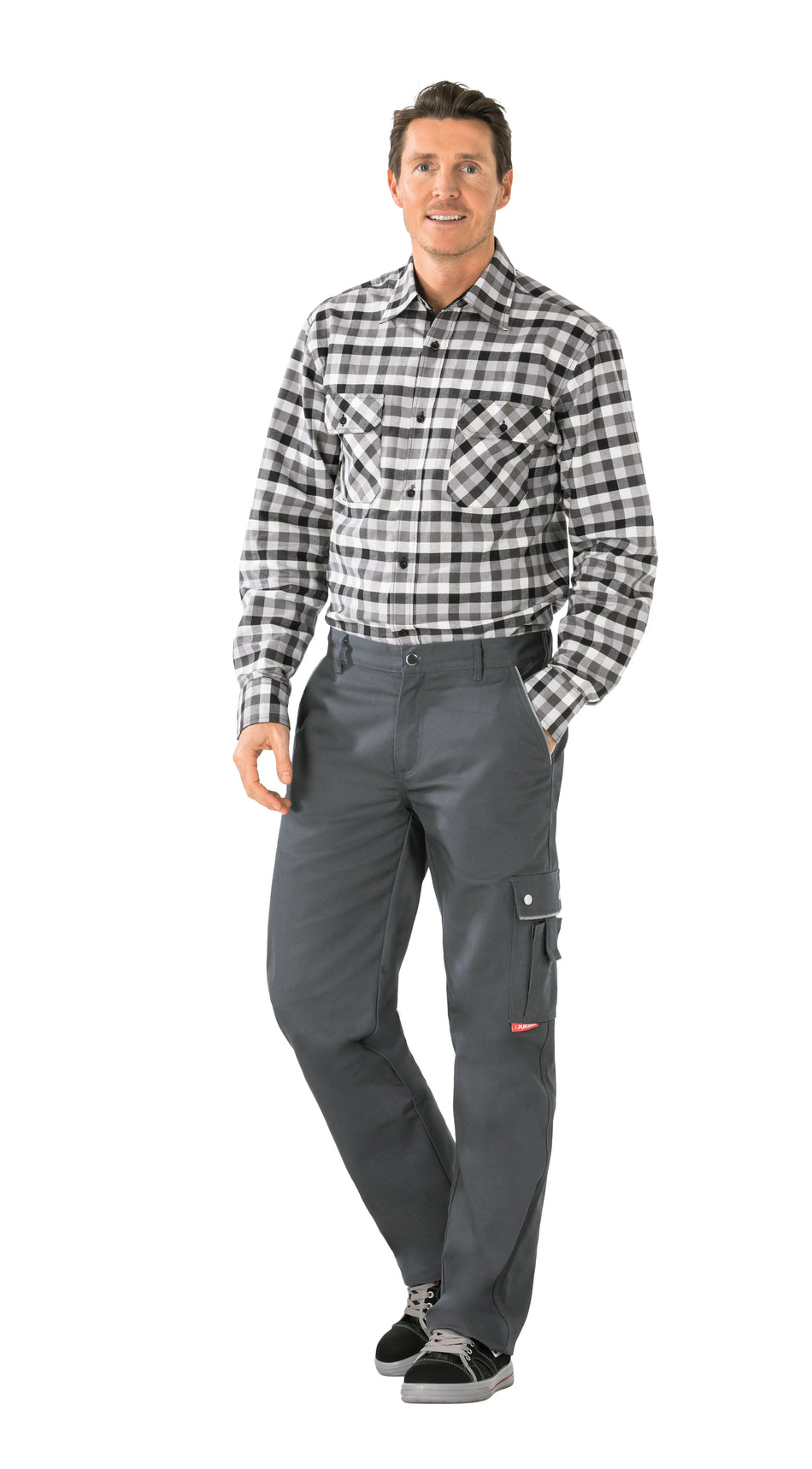 Thermohose - Herren - Planam - grau Planam
