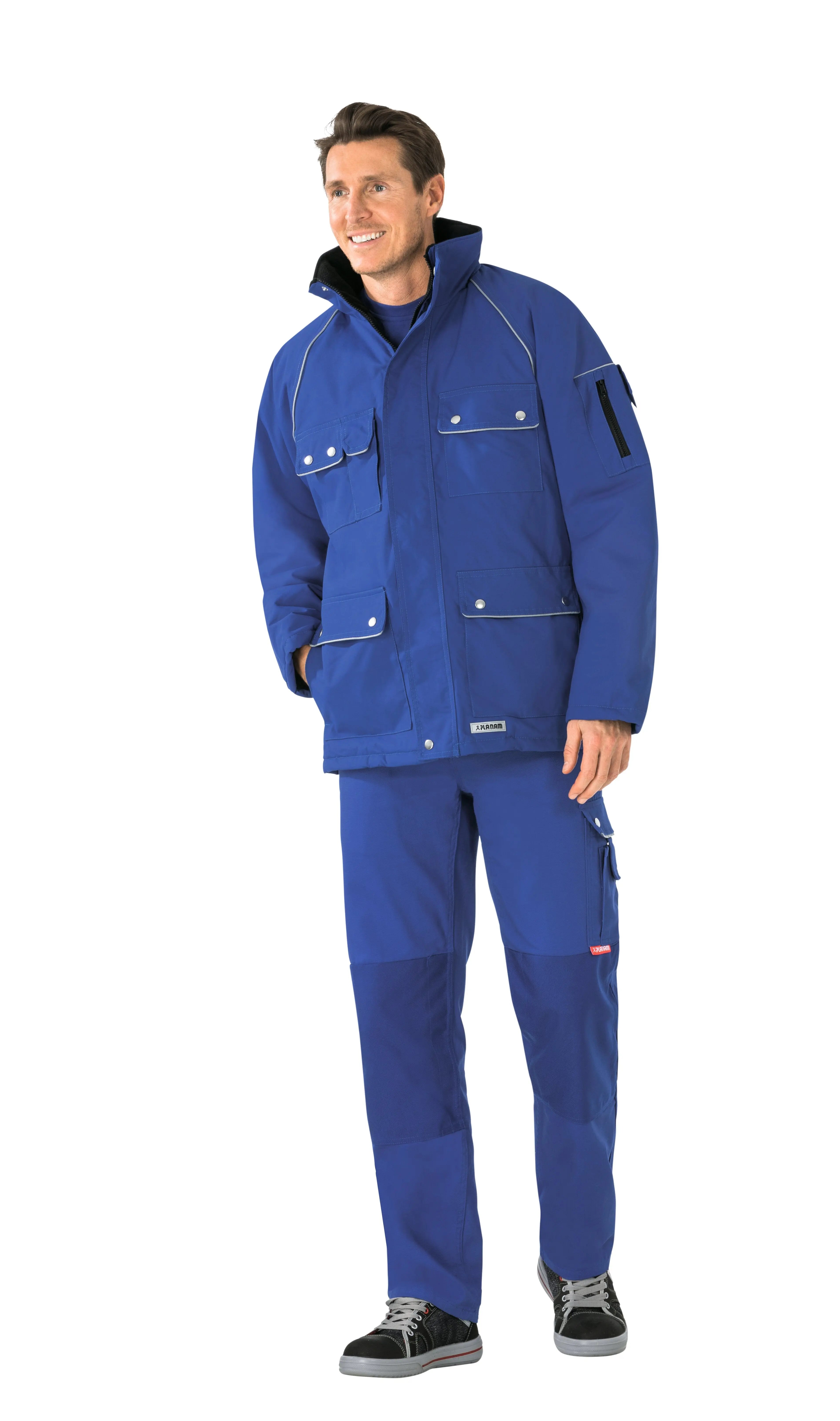Winterparka - Herren - Planam - grau Planam