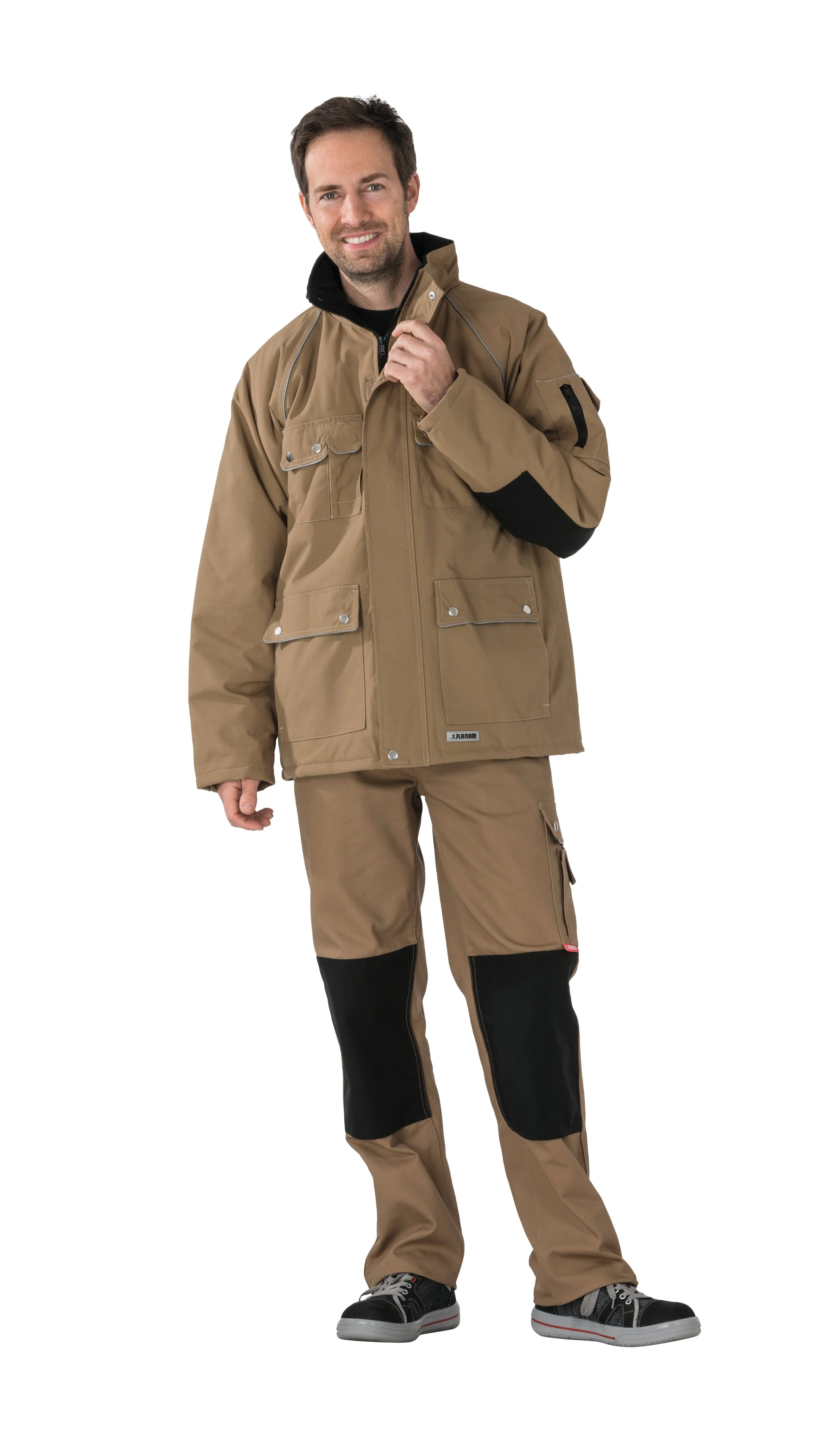 Winterparka - Herren - Planam - grau Planam