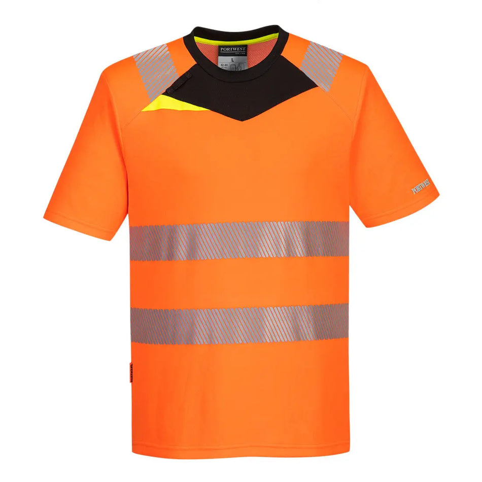 DX4 Warnschutz T-Shirt kurzarm  DX413 Workschutz.de