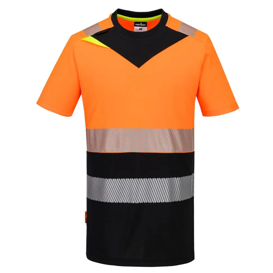 DX4 Hi-Vis T-Shirt kurzarm Klasse 1 DX434 