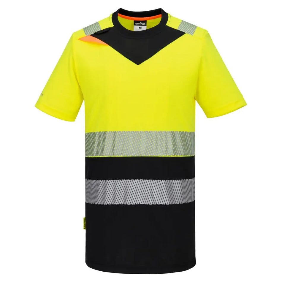 DX4 Hi-Vis T-Shirt kurzarm Klasse 1 DX434 