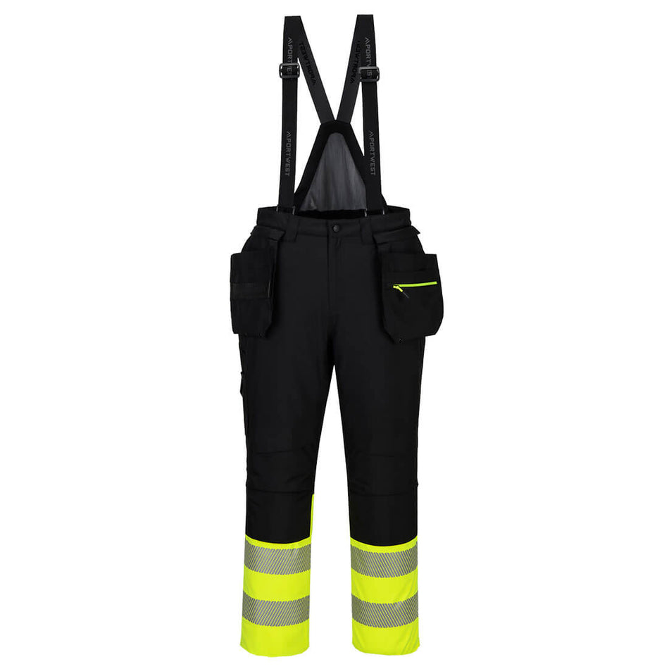 DX4 Hi-Vis Winter Latzhose Klasse 1 DX437