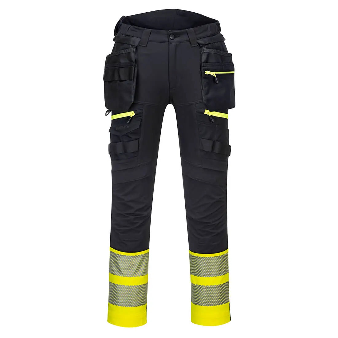 DX4 Warnschutz Hose mit abnehmbaren Holstertaschen Klasse 1 DX445 Workschutz.de