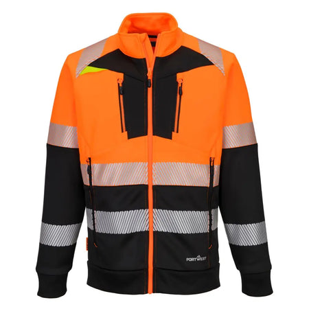 DX4 Hi-Vis Sweatjacke mit Kragen Klasse 1  DX490 