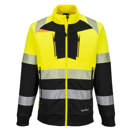 DX4 Hi-Vis Sweatjacke mit Kragen Klasse 1  DX490 