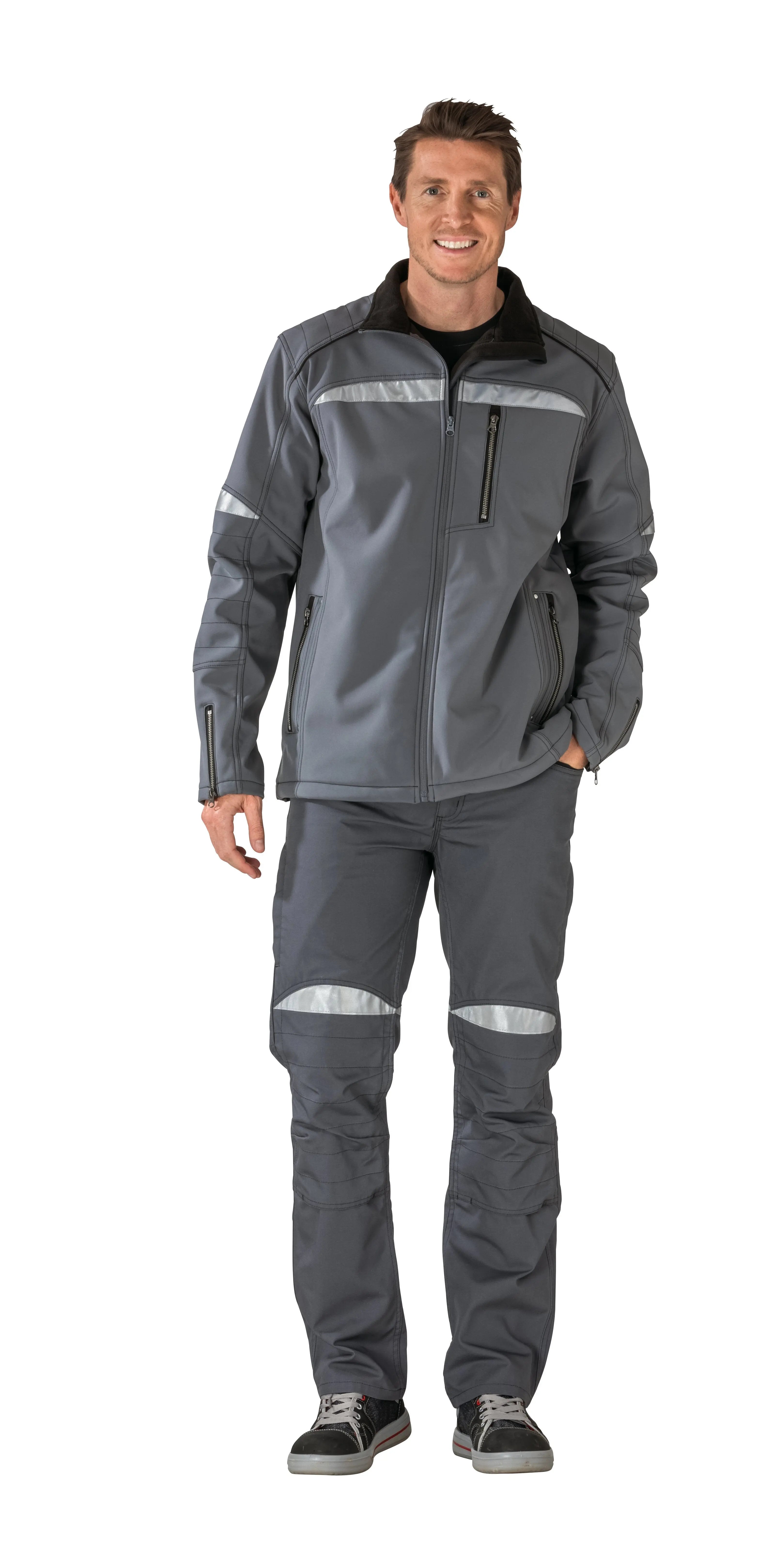 Softshelljacke - Unisex - Planam - anthrazit Planam