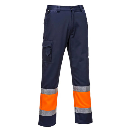 Warnschutz Kontrast Service Bundhose Klasse 1 E049 Workschutz.de