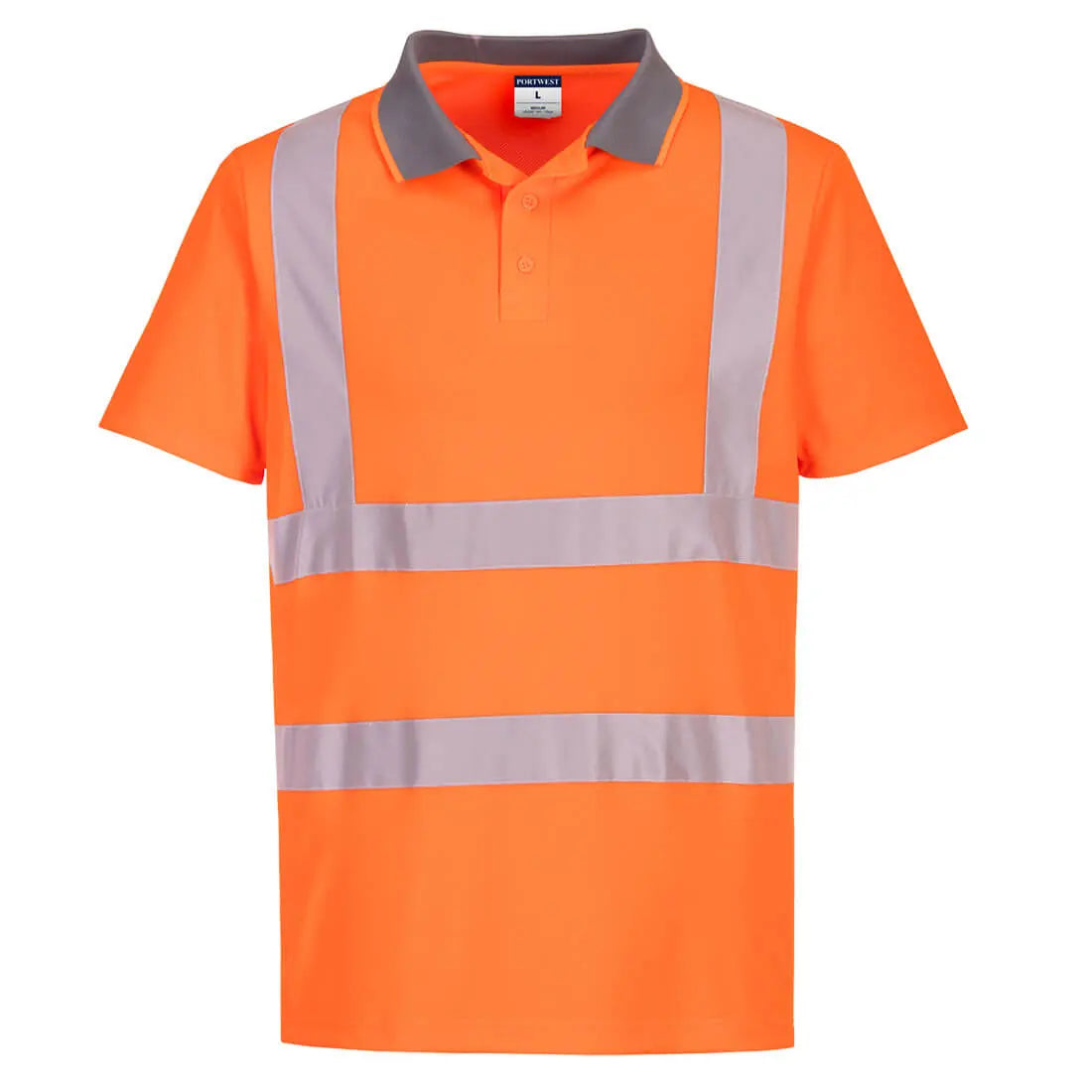 Eco Warnschutz Poloshirt kurzarm (6er Pack)  EC10 Workschutz.de