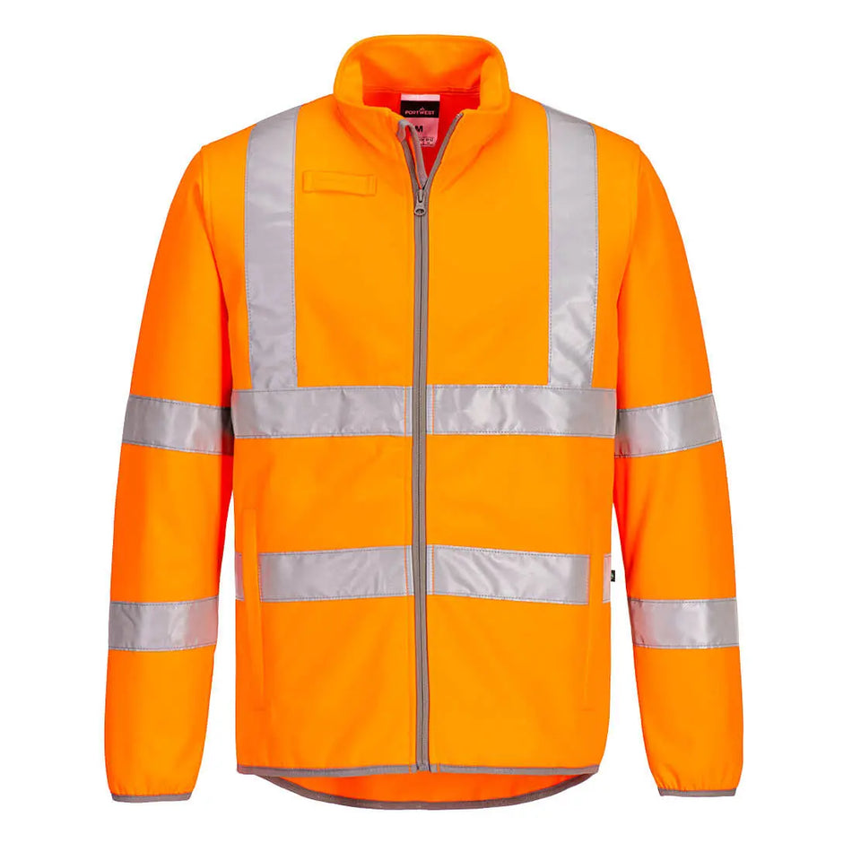 ECO Warnschutz- Softshell-Jacke  (2L) EC24 Workschutz.de