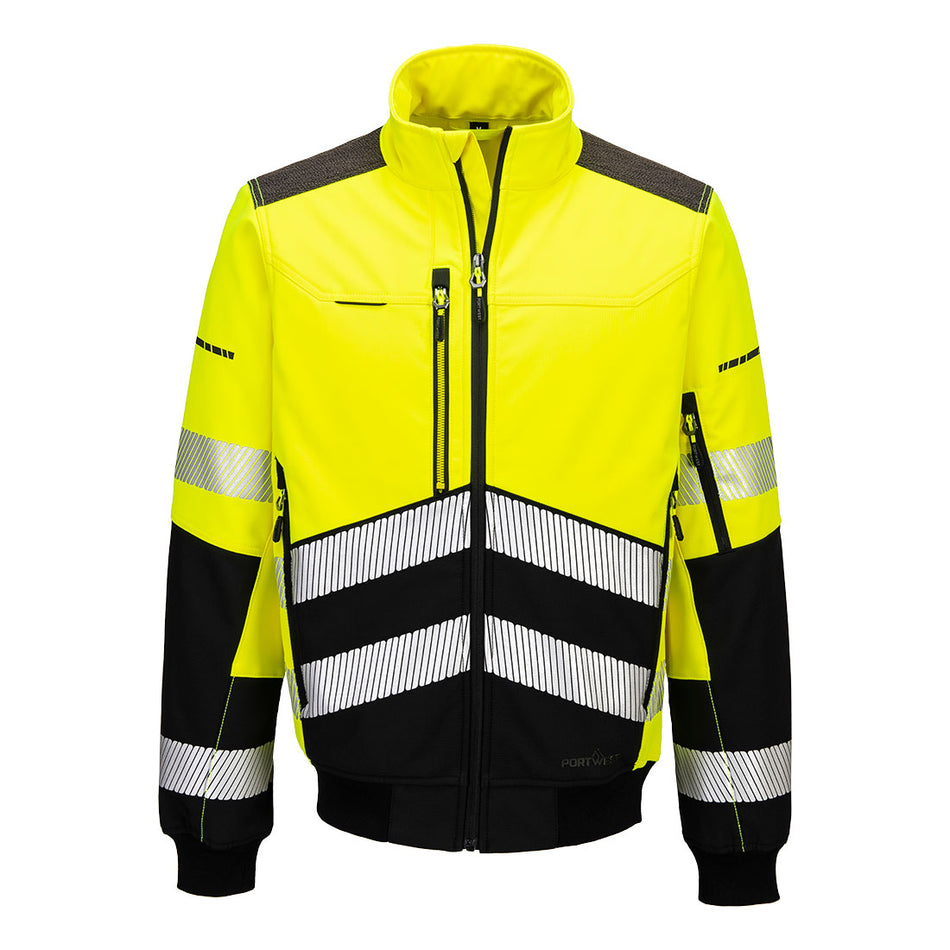 EV4 Hi-Vis Softshell Pilotjacke (3L) EV468
