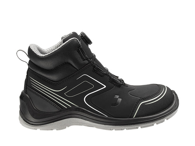 Sportlicher, metallfreier, halbhoher S3 ESD-Sicherheitsschuh mit TLS-Verschluss, Sportlicher, metallfreier, halbhoher S3 ESD-Sicherheitsschuh mit TLS-Verschluss