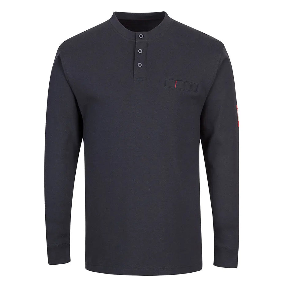 FR Antistatik Henley-Shirt FR32 Workschutz.de