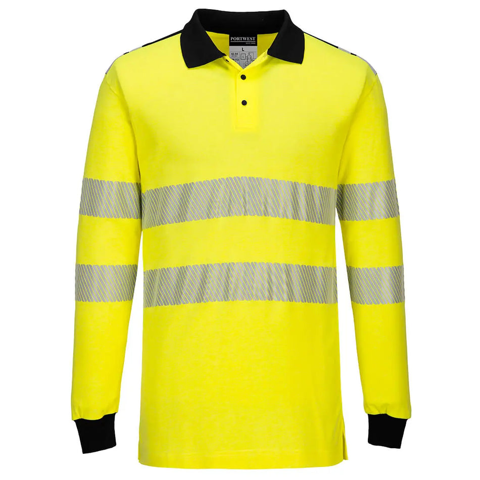 WX3 Flammhemmendes Warnschutz Poloshirt FR702 Workschutz.de