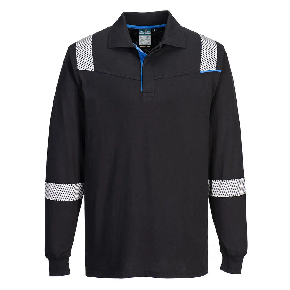 WX3 FR Poloshirt langarm FR711 Workschutz.de