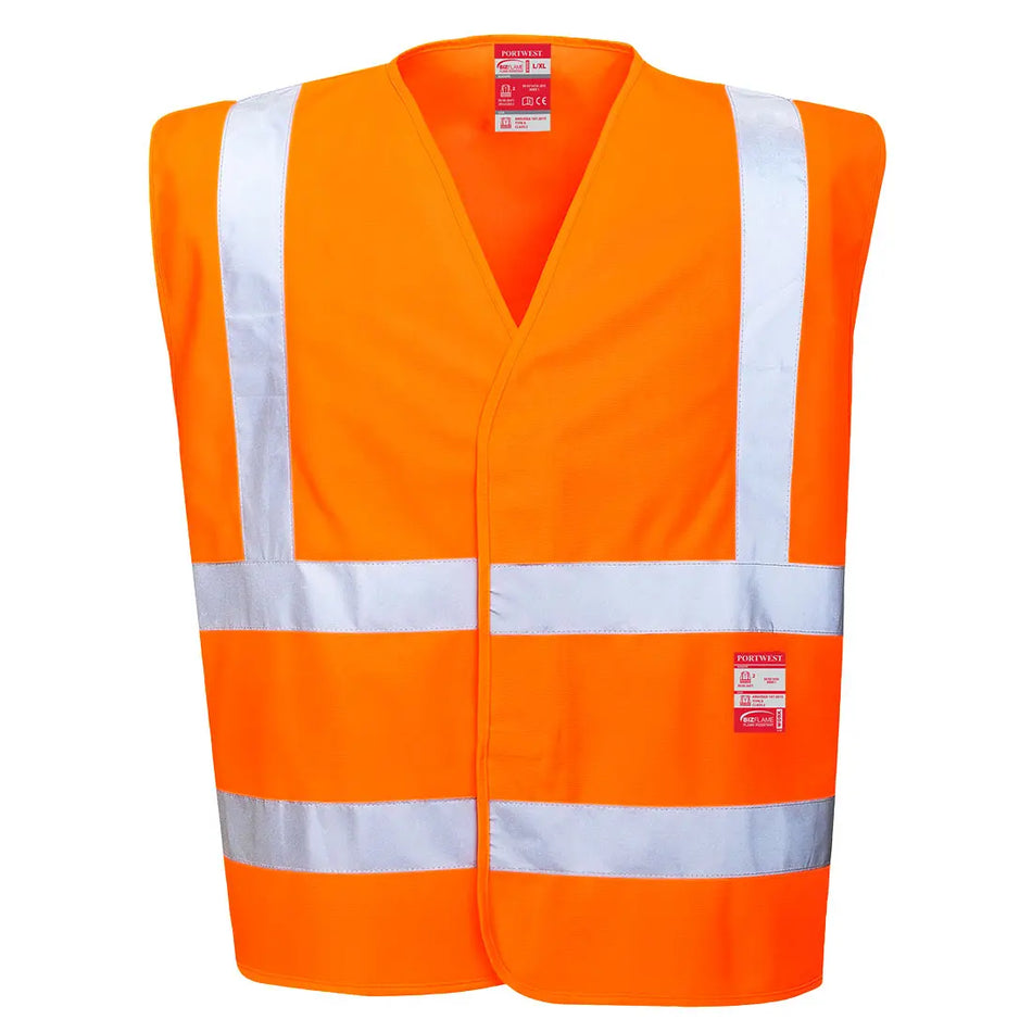 Warnschutz-Weste - flammhemmend  FR75 Workschutz.de
