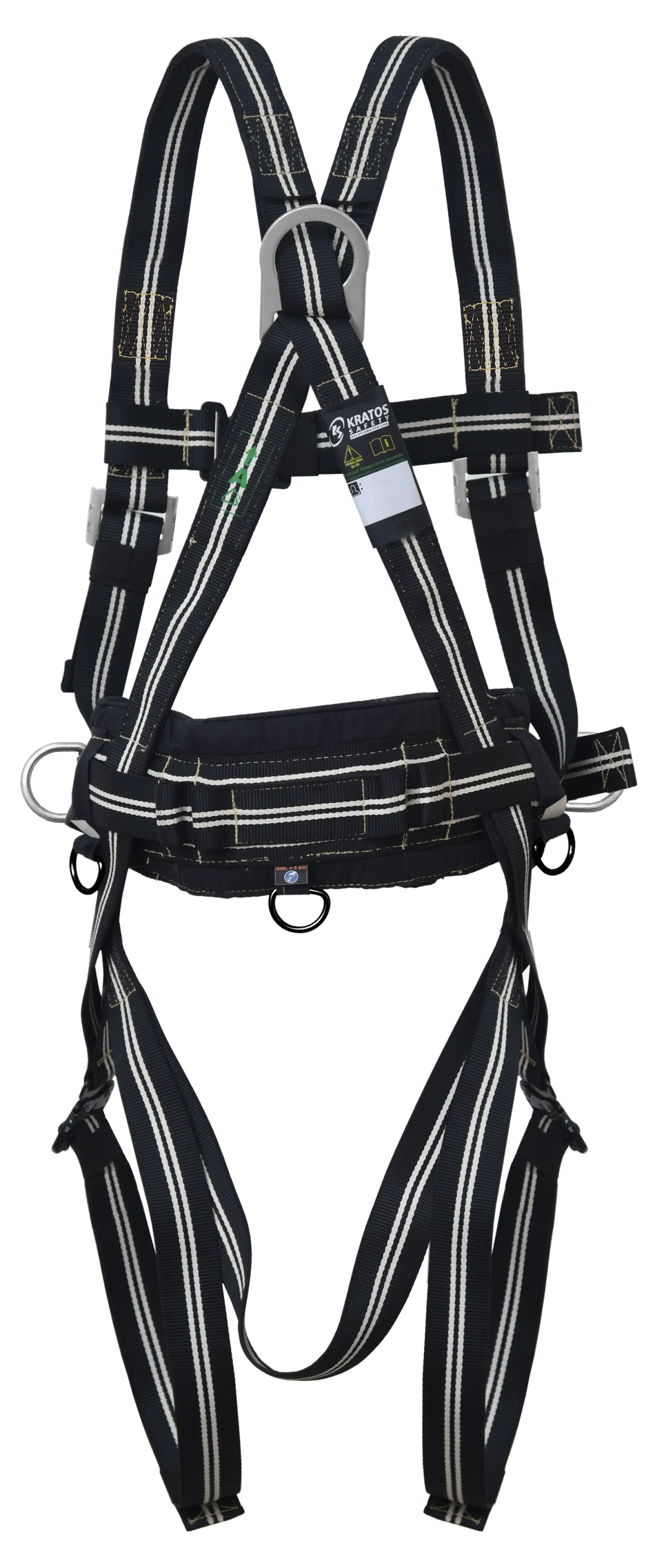 Flammbeständiger Auffanggurt mit Haltegurt