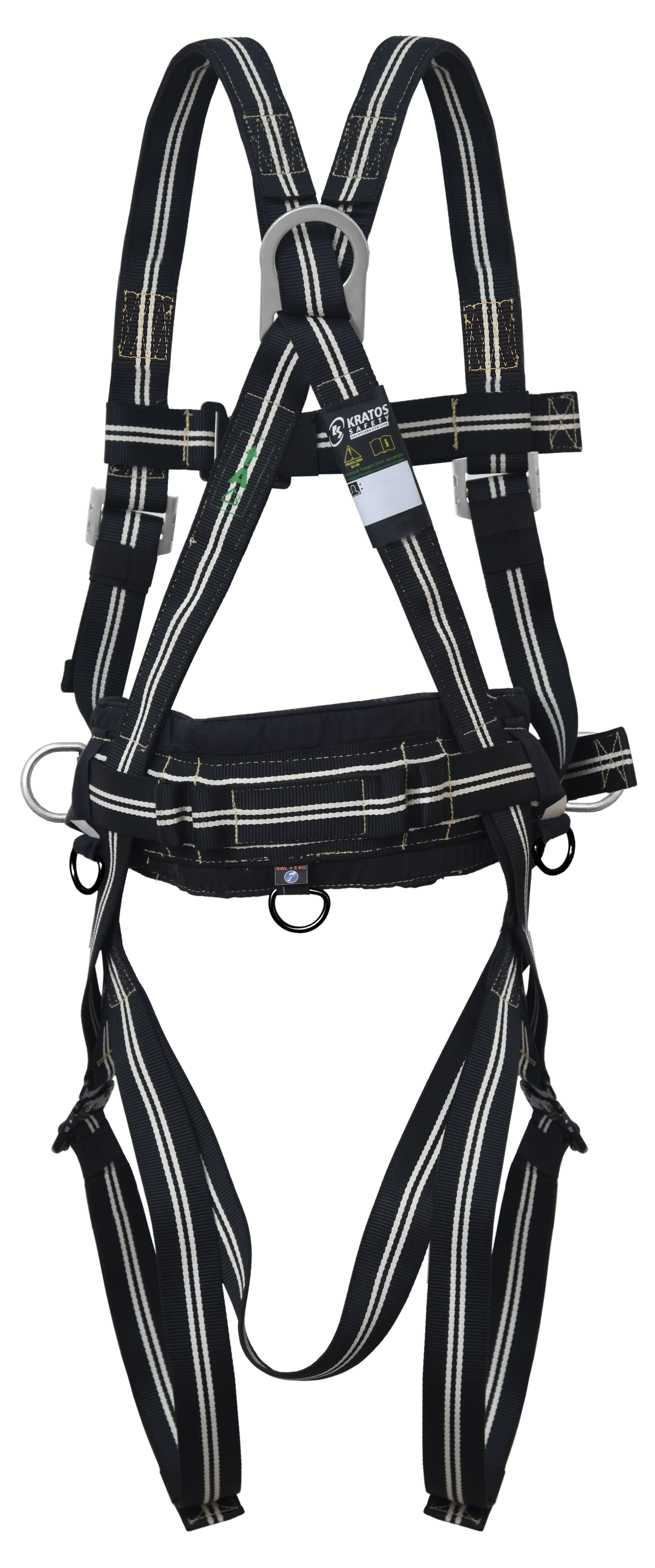 Flammbeständiger Auffanggurt mit Haltegurt