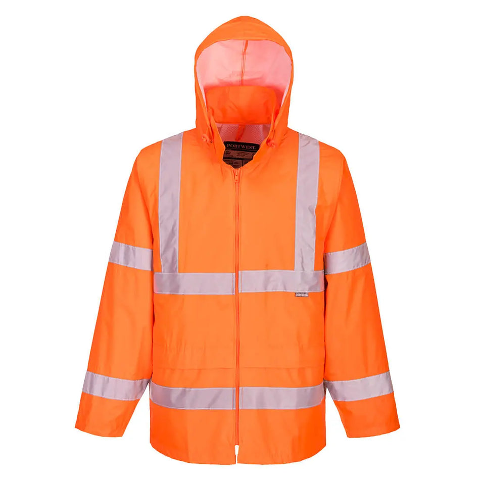Warnschutz-Regenjacke H440 Workschutz.de