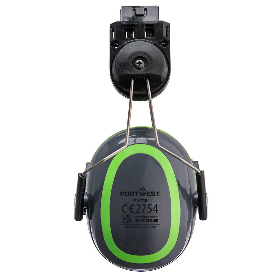 HV Extreme Kapselgehörschutz Clip-On niedrig  PW75 Workschutz.de