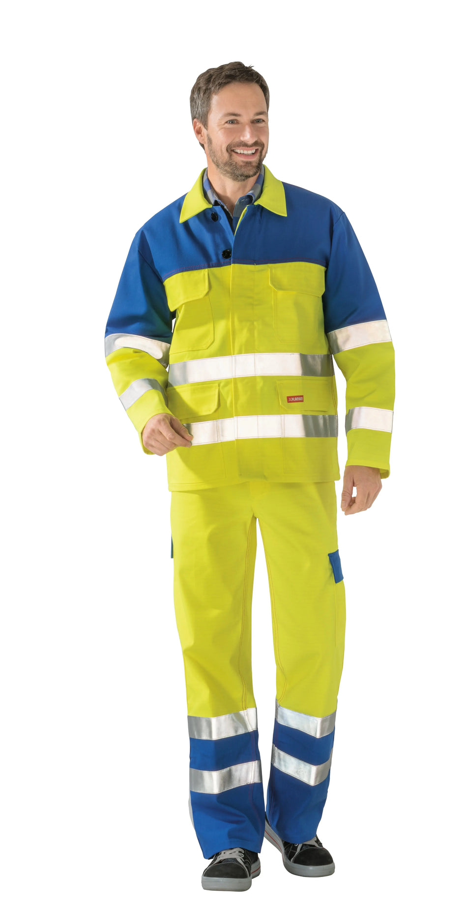 Warn Jacke 1-lagig - Herren - Planam - gelb Planam