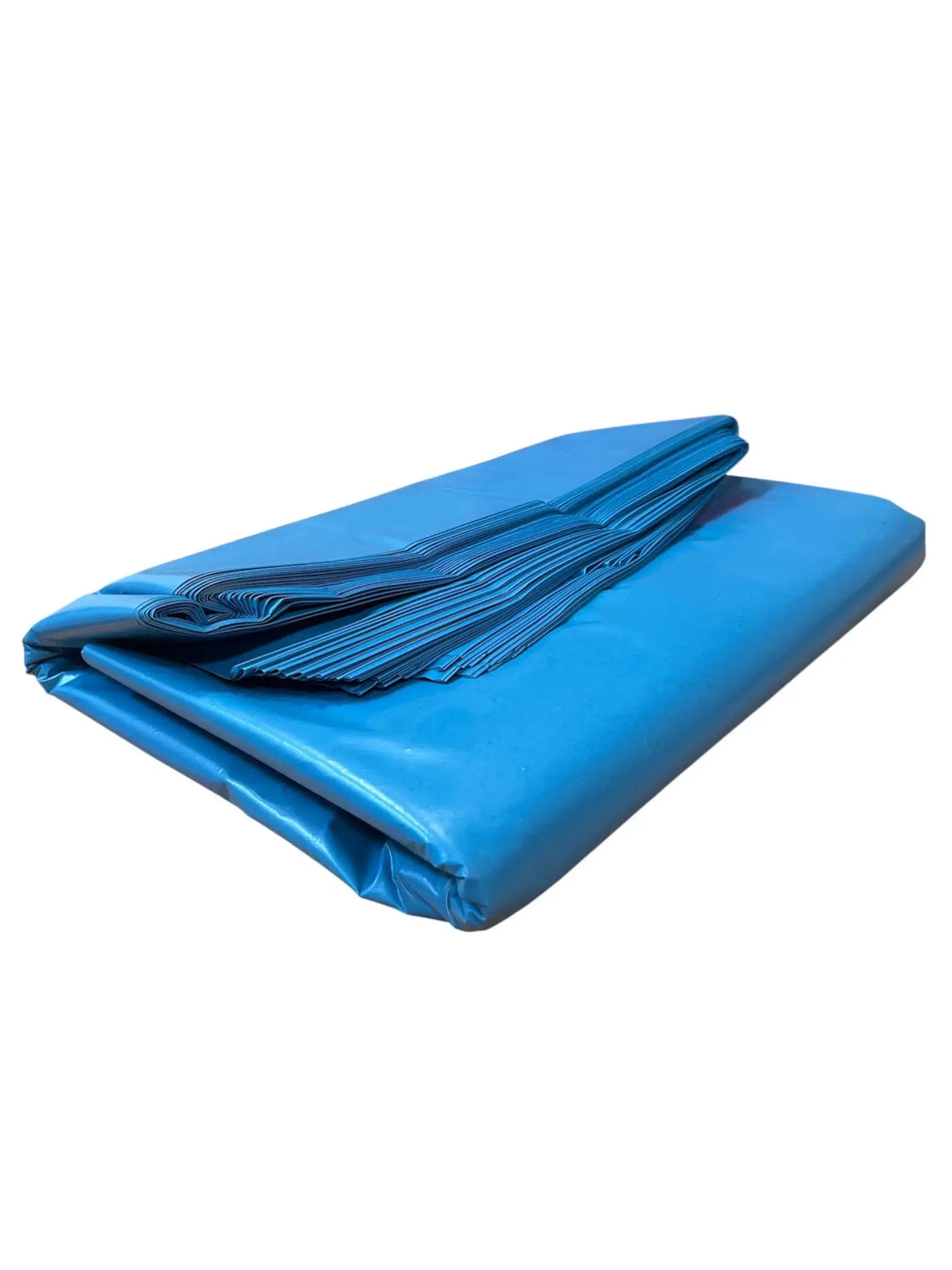 Müllsack 120 Liter blau LDPE lose Stärke 150 mμ-80 Stück Kera Arbeitsschutz