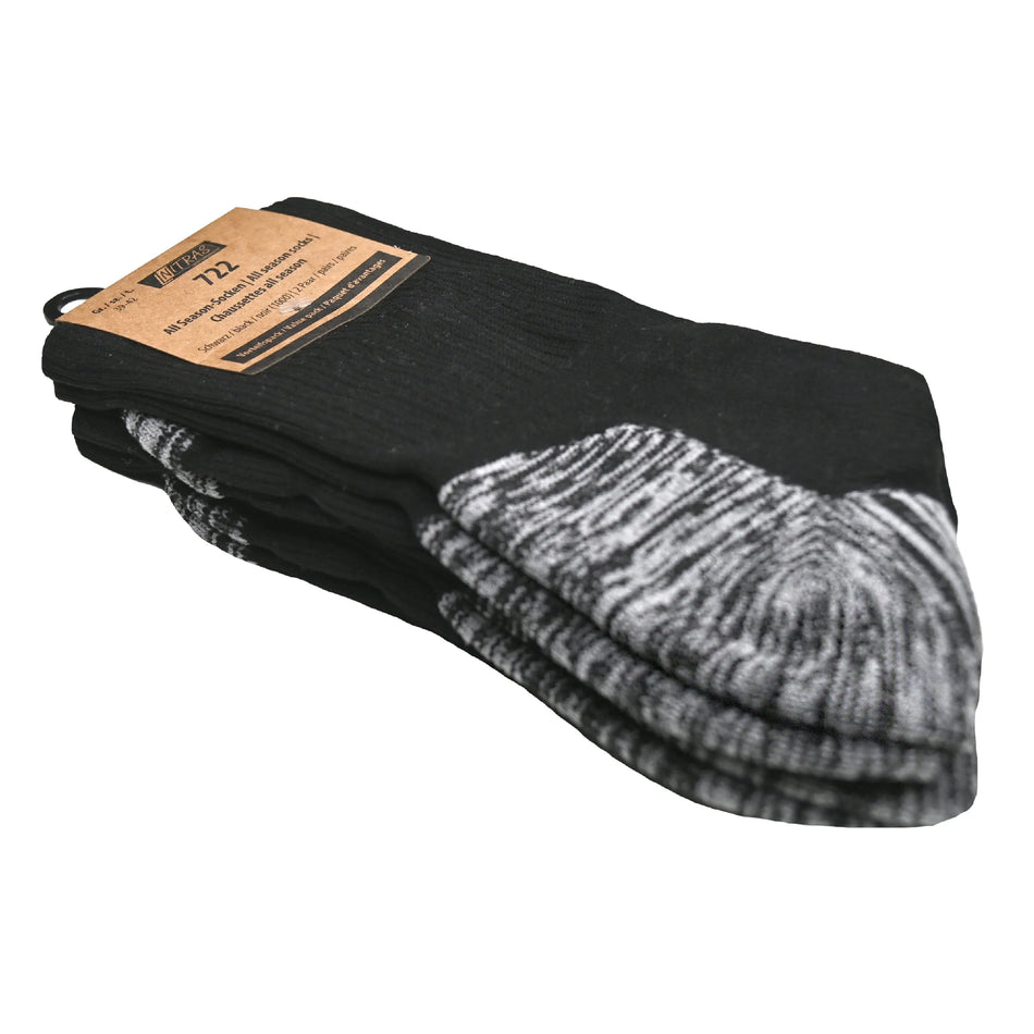 NITRAS All Season-Socken, schwarz, OEKO-TEX NITRAS