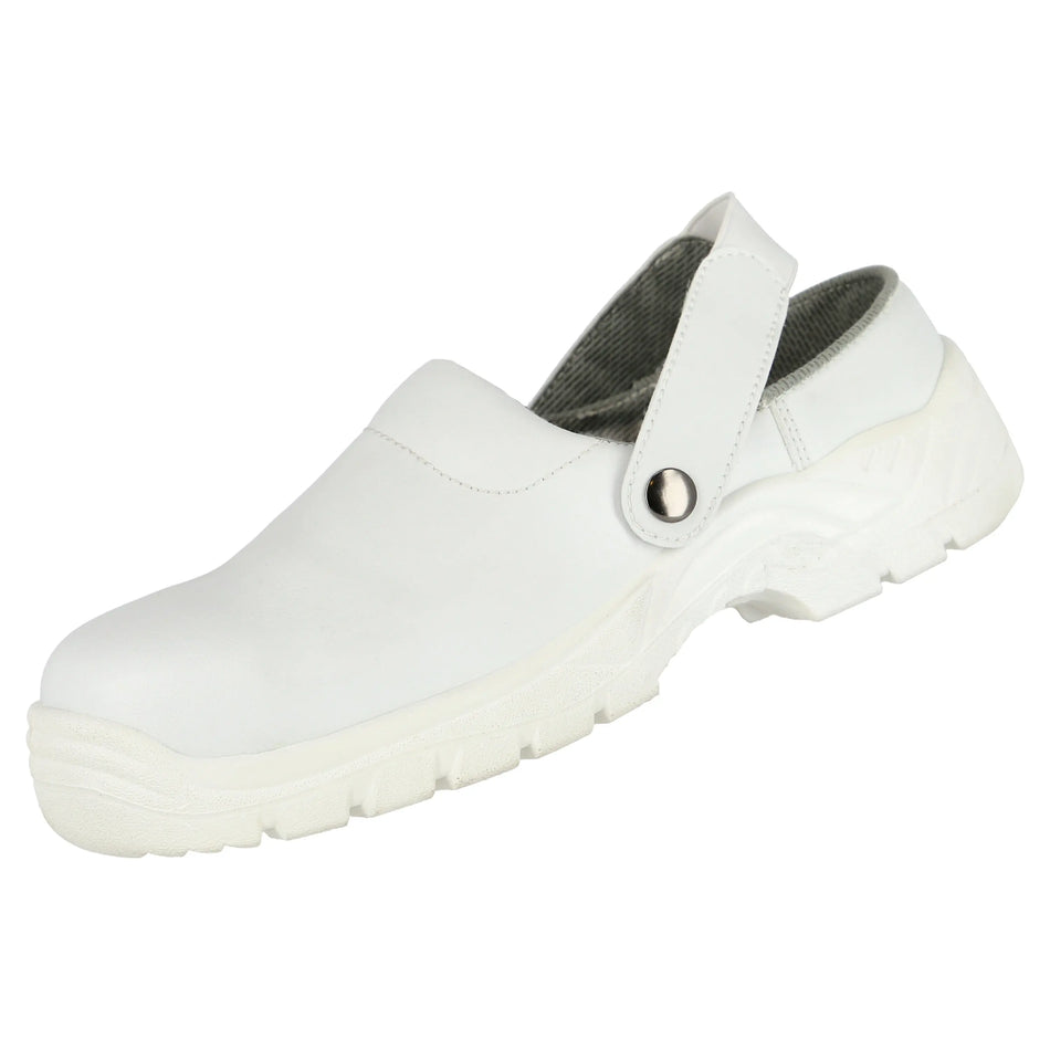 NITRAS CLEAN STEP CL, SB Sicherheitsclogs, weiß, EN ISO 20345 NITRAS