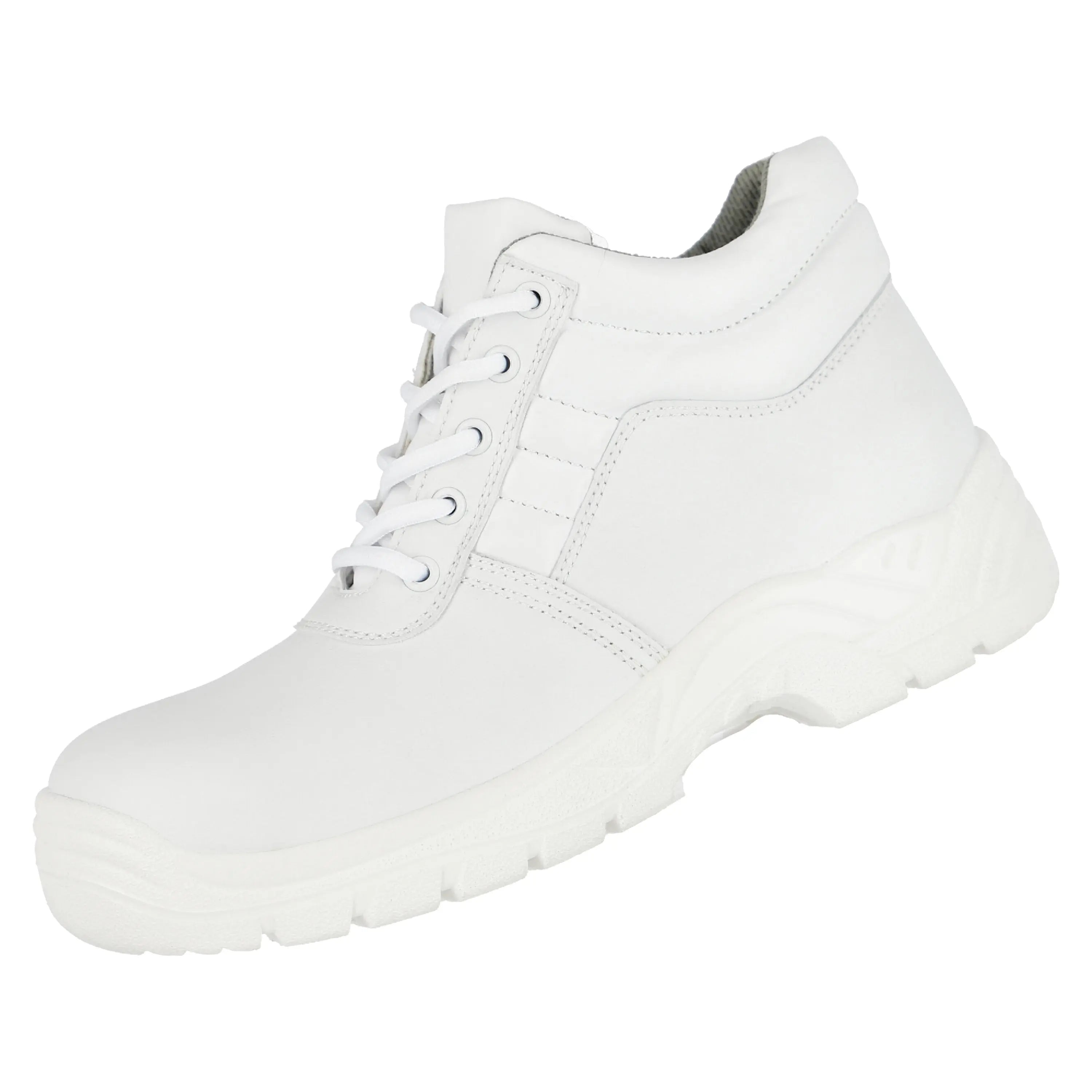 NITRAS CLEAN STEP MID, S2 Sicherheitsstiefel, halbhoch, weiß, EN ISO 20345 NITRAS