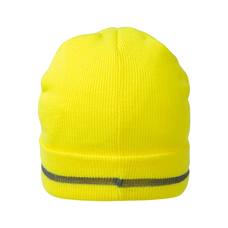 NITRAS Kinder-Strickmütze, neongelb NITRAS