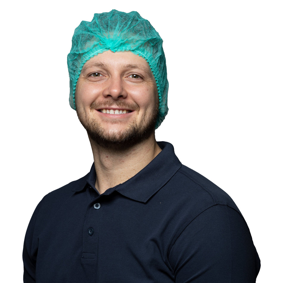 NITRAS Klipphaube, grün, im Karton 1000 Stück