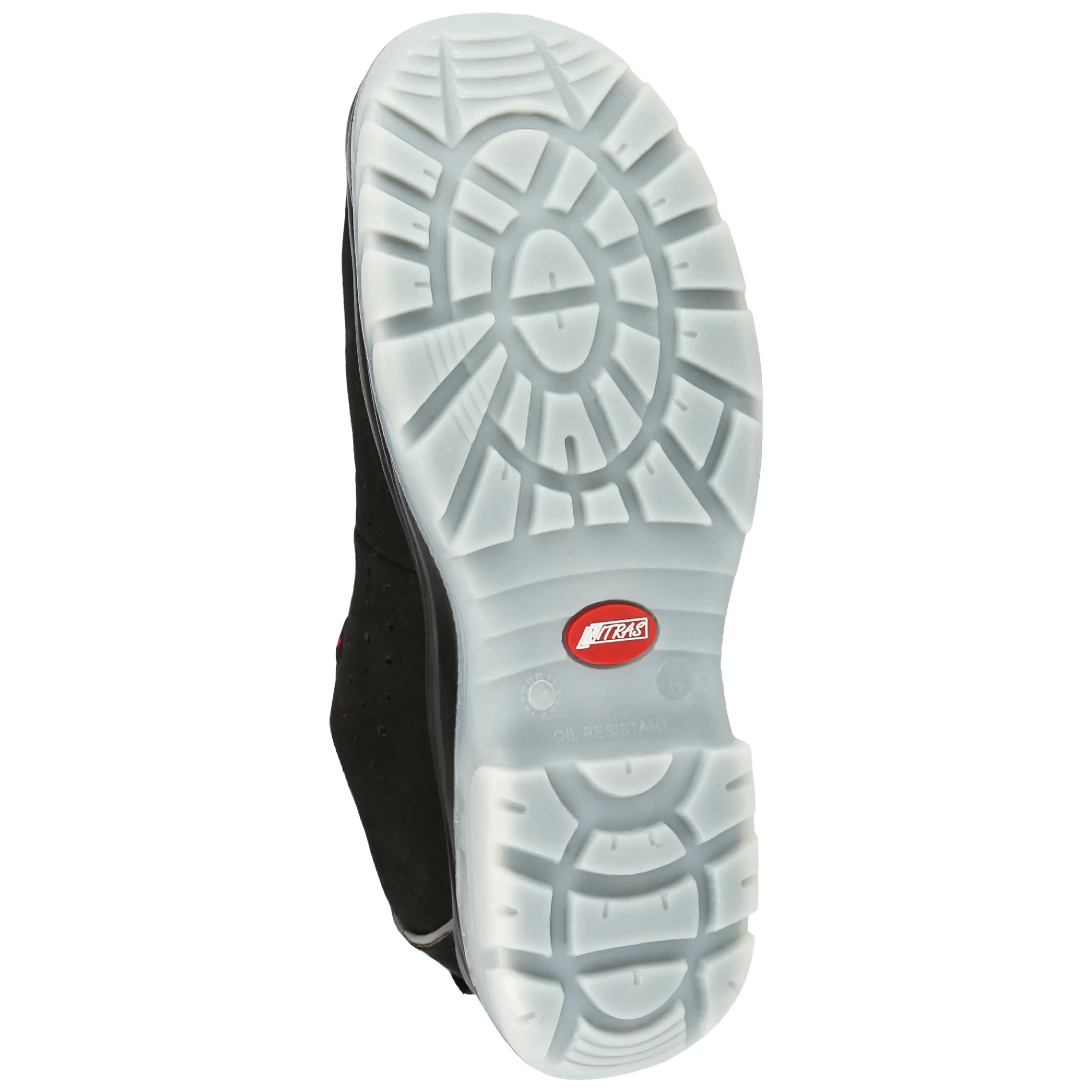 NITRAS MICRO STEP, S1P Sicherheitshalbschuhe, schwarz, EN ISO 20345, EN 61340-4-3, DGUV Regel 112-191 NITRAS