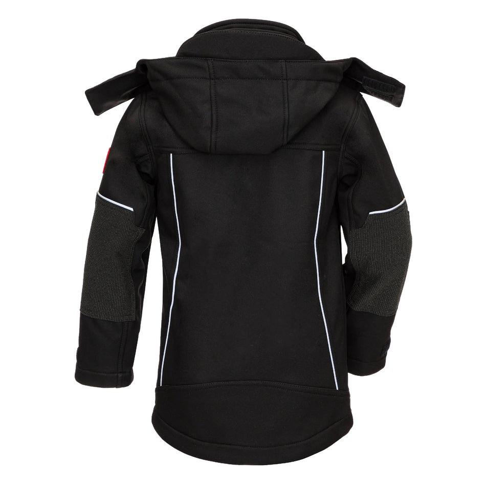 NITRAS MOTION TEX KIDS, Softshelljacke, schwarz NITRAS