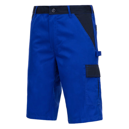 NITRAS MOTION TEX LIGHT, Arbeitshose, kurz, königsblau / marineblau, OEKO-TEX NITRAS