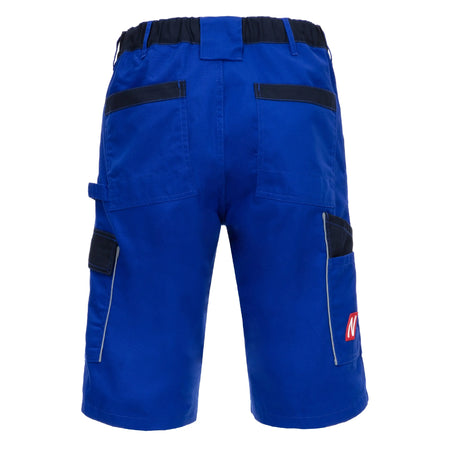 NITRAS MOTION TEX LIGHT, Arbeitshose, kurz, königsblau / marineblau, OEKO-TEX NITRAS