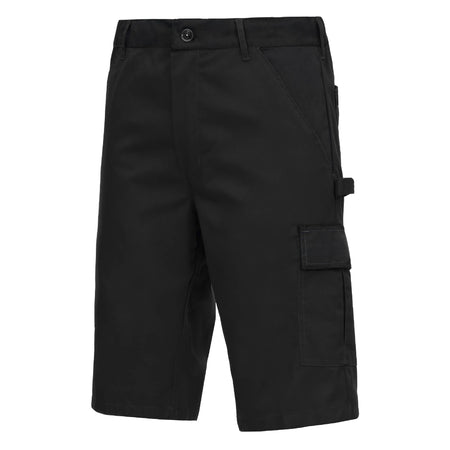 NITRAS MOTION TEX LIGHT, Arbeitshose, kurz, schwarz, OEKO-TEX NITRAS