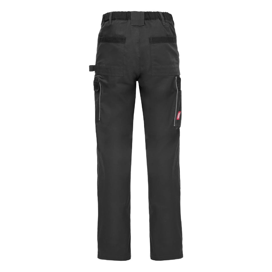 NITRAS MOTION TEX LIGHT, Arbeitshose, lang, grau / schwarz, OEKO-TEX NITRAS