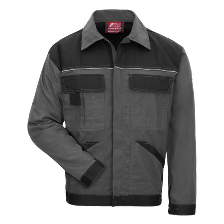 NITRAS MOTION TEX LIGHT, Arbeitsjacke, grau / schwarz, OEKO-TEX NITRAS