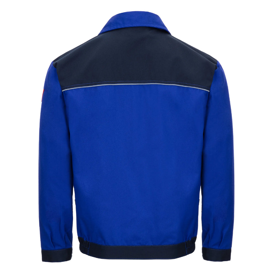 NITRAS MOTION TEX LIGHT, Arbeitsjacke, königsblau / marineblau, OEKO-TEX NITRAS